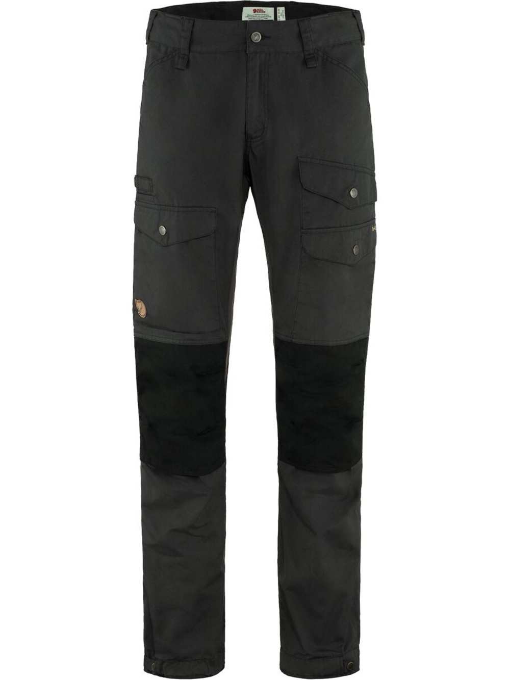Fjallraven Black Two-Tone Cargo Pants
